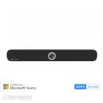 Sennheiser TeamConnect Bar M 4K Conferencing Video Bar for Medium Rooms