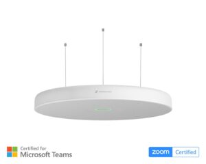 Sennheiser TCC M-S-W TeamConnect Ceiling Medium Hanging Ceiling Microphone 40m² White