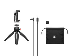 Sennheiser XS Lav USB-C Mobile Kit (Lav Microphone / Phone Clamp / Mini Tripod)