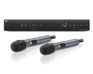 Sennheiser XSW1 Dual (GB) Wireless Handheld Set with 2 x e825 Capsules