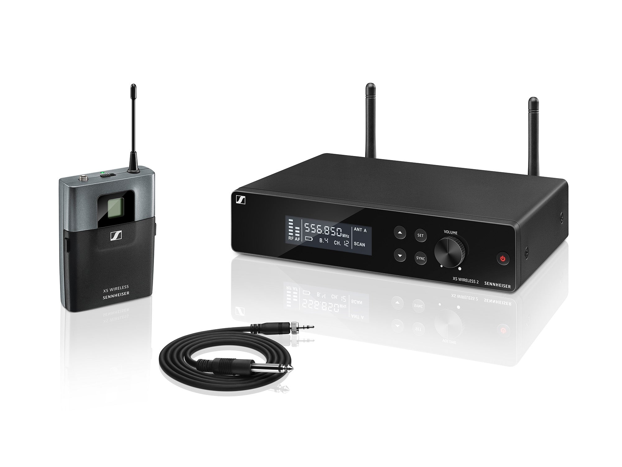 SENXSW2CI1GB_Sennheiser_507141_Image_1.jpg Sennheiser XSW2-Ci1 GB Guitar/Instrument System with 1/4" Jack Cable CH38 - Image 1