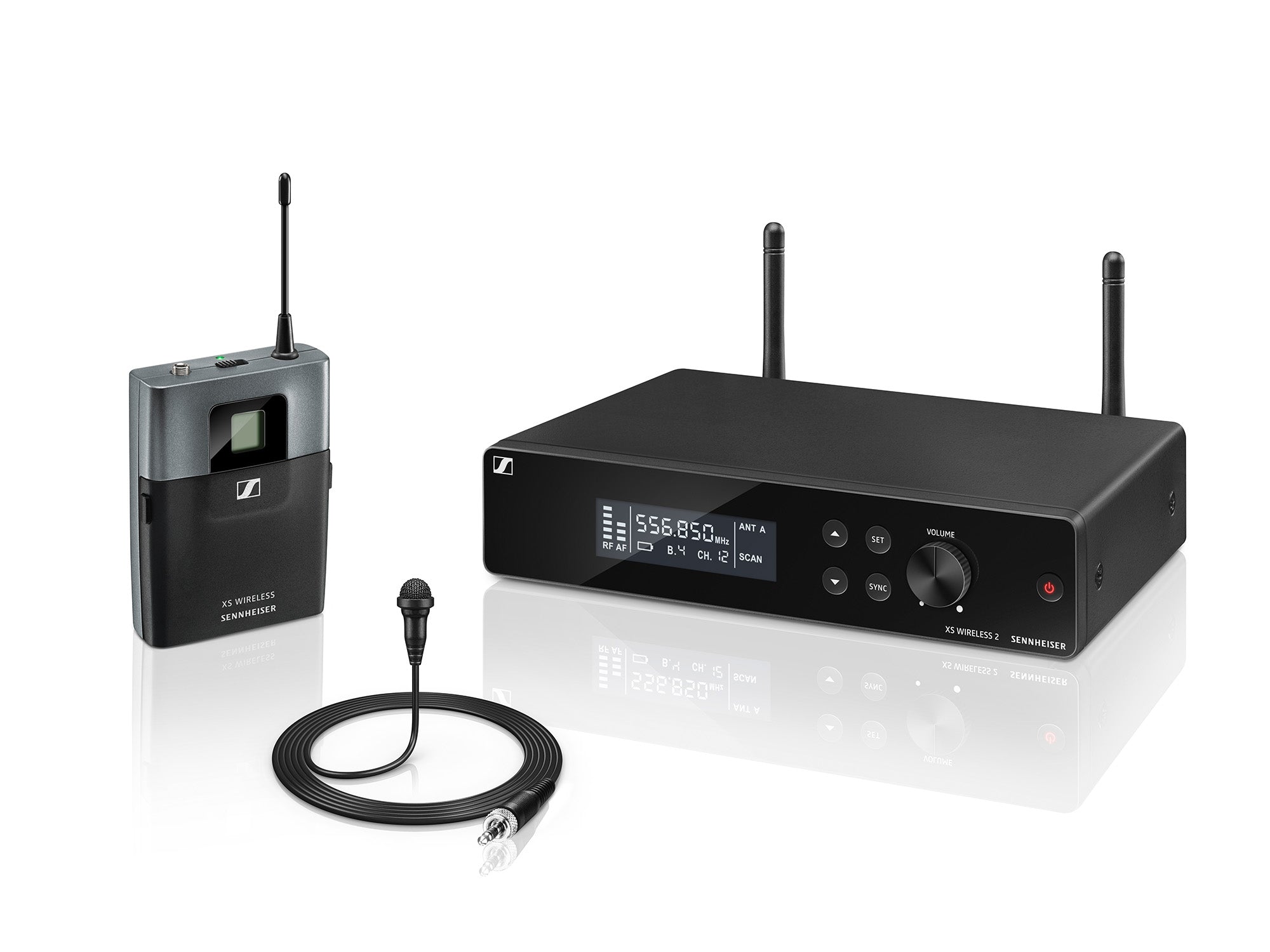 SENXSW2ME2GB_Sennheiser_507127_Image_1.jpg Sennheiser XSW2-ME2 GB Lapel System with ME2-2 Omni Lapel Mic CH38 - Image 1