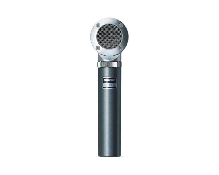 Shure BETA 181/O Condenser Microphone with Omnidirectional Capsule