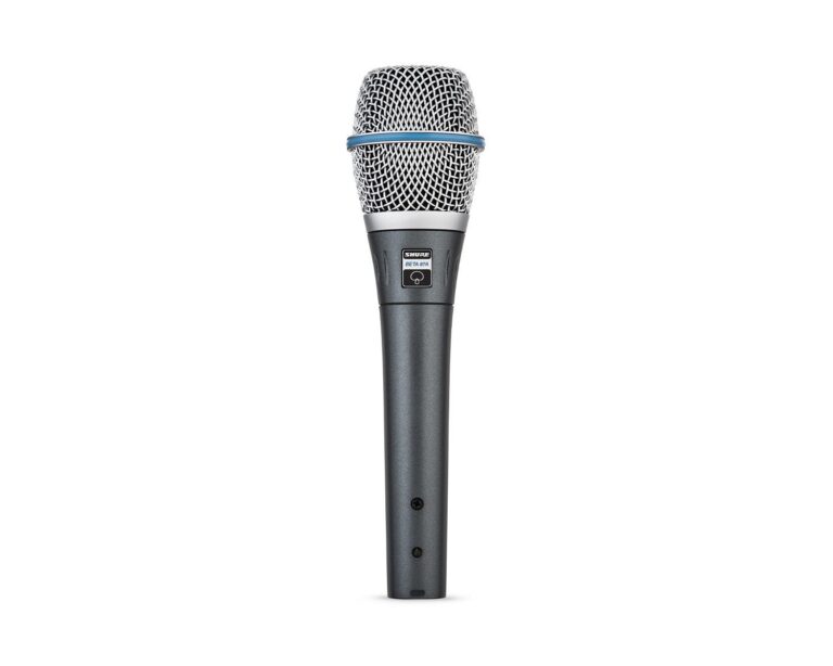 Shure BETA 87A Vocal Condenser Studio-Grade Live Supercardioid Mic