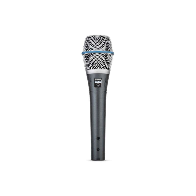 Shure BETA 87A Vocal Condenser Studio-Grade Live Supercardioid Mic