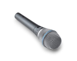 Shure BETA 87A Vocal Condenser Studio-Grade Live Supercardioid Mic