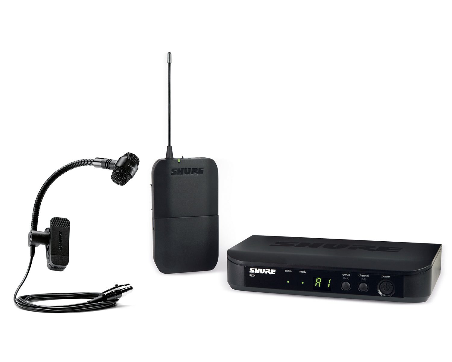 SHUBLX14UKP98HK3E_Shure_BLX14UKP98H-K3E_Image_1.jpg Shure BLX14/P98H Wireless Instrument System BLX4/PGA98H K3E - Image 1