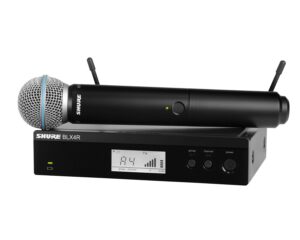 Shure BLX24R/BETA58 (K3E) Wireless Vocal System (Rack Mount)