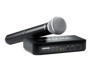 Shure BLX24/PG58 (K3E) Wireless Vocal System with PG58 Cardioid Dynamic Vocal Microphone