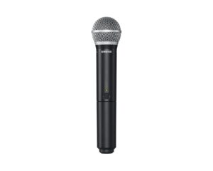 Shure BLX2/PG58 (K3E) Wireless Handheld Transmitter with PG58 Cardioid Dynamic Vocal Microphone
