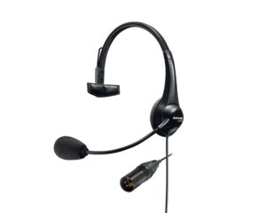 Shure BRH31M-NXLR4M Single-Sided Broadcast Headset 4-Pin XLR Male