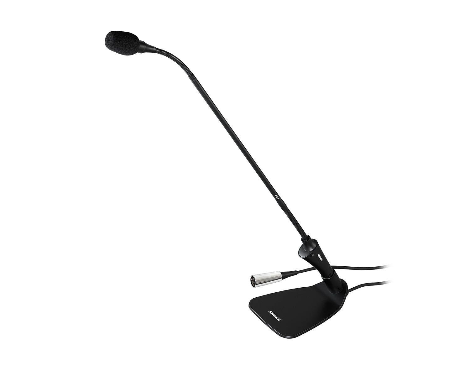 SHUCVG18DBC_Shure_CVG18D-BC_Image_1.jpg Shure CVG18D-B/C Cardioid Condenser 18" Gooseneck w/ Base - Image 1