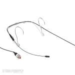 Shure DH5B/O-LM3 DuraPlex DH5 Omni Headworn Mic LEMO3 IP57 Black