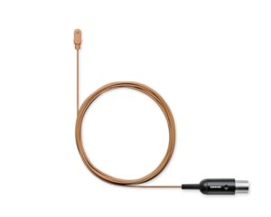 Shure DL4C/O-MTQG-A DuraPlex DL4 Omni Lavalier Mic MTQG Cocoa