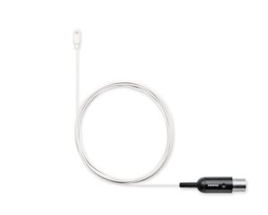 Shure DL4W/O-MTQG-A DuraPlex DL4 Omni Lavalier Mic MTQG White