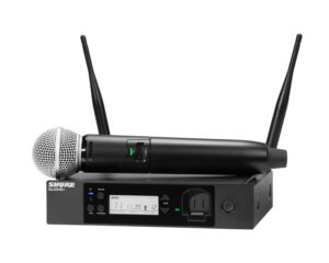 Shure GLXD24R+/SM58 (Z4) Wireless Vocal System (Rack Mount)