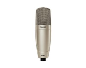 Shure KSM32/SL Cardioid Condenser Microphone with Shock Mount Champagne