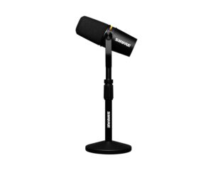 Shure MV7+-K-BNDL Dynamic Podcast LED Microphone with Stand