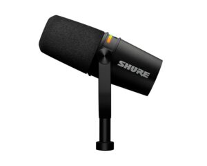 Shure MV7+ Dynamic Podcast LED Microphone