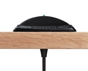 Shure MX392BE/S Microflex Supercardioid Boundary Microphone