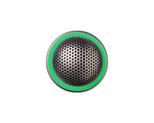 Shure MX395AL/C-LED Microflex Cardioid Button Boundary Mic + LED Silver