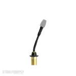 Shure MX405/N Microflex 5" Gooseneck No Capsule Microphone + Preamp