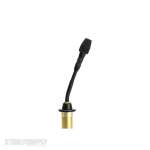 Shure MX405/S Microflex 5" Supercardioid Gooseneck Microphone + Preamp
