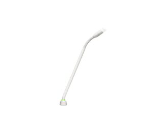 Shure MX410WLP/N Microflex 10″ No Capsule Gooseneck Microphone White