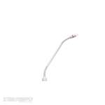 Shure MX410WRLPDF/N Microflex 10" Duelflex No Capsule Gooseneck Mic Wht