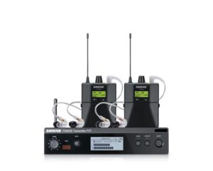 Shure PSM 300 P3TRA215TWP (K3E) Premium Dual Wireless IEM System with 2 x SE215 Earphones