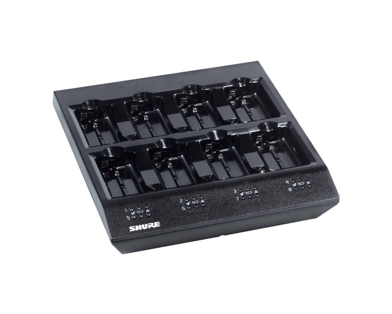 SHUSBC800UK_Shure_SBC800-UK_Image_1.jpg Shure SBC800 8-Up Battery Charger Station for 8 x SB900 Batteries - Image 1