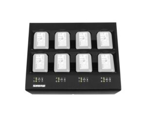 Shure SBC800 8-Up Battery Charger Station for 8 x SB900 Batteries