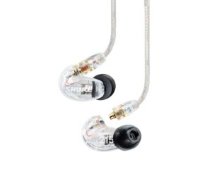 Shure SE215 Pro Sound Isolating IEM Earphones with Dynamic Drivers Clear