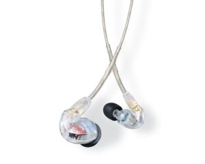 Shure SE425 Pro Sound Isolating IEM Earphones with Dual Drivers Clear
