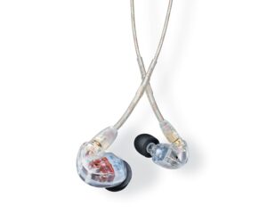 Shure SE535 Pro Sound Isolating IEM Earphones with Triple Drivers Clear