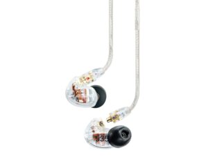 Shure SE535 Pro Sound Isolating IEM Earphones with Triple Drivers Clear