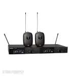 Shure SLXD14D DUAL Wireless Bodypack System with 2 x SLXD1 K59