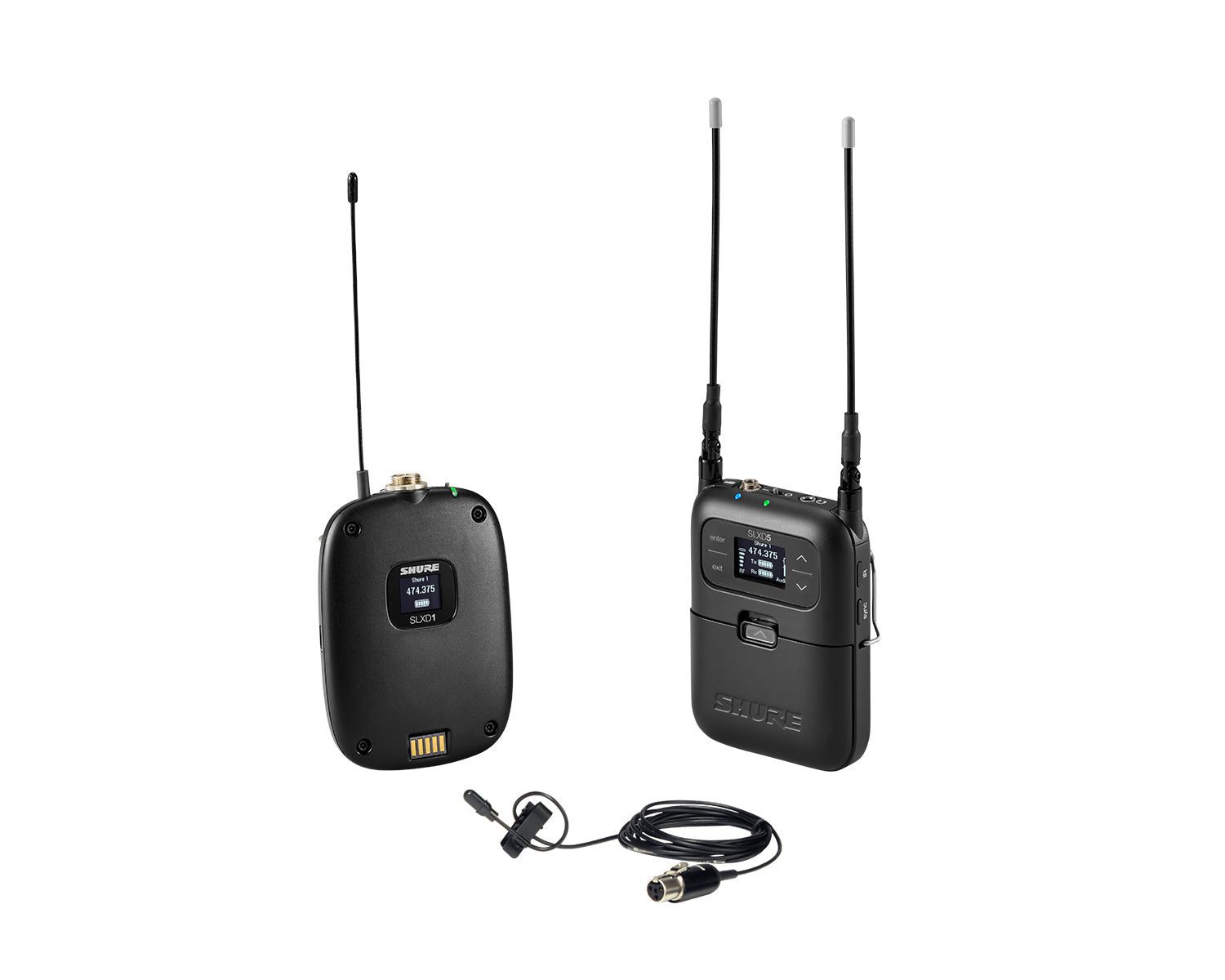 SHUSLXD15DL4BK59_Shure_SLXD15DL4B-K59_Image_1.jpg Shure SLXD15/DL4B Wireless Portable Lav System SLXD5/SLXD1/DL4 K59 - Image 1