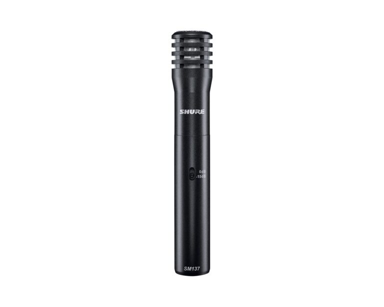 Shure SM137 Cardioid Condenser Instrument Microphone