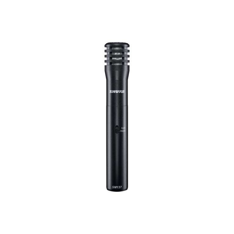 Shure SM137 Cardioid Condenser Instrument Microphone