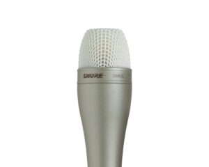 Shure SM63L Omnidirectional Dynamic Long Body Microphone Champagne