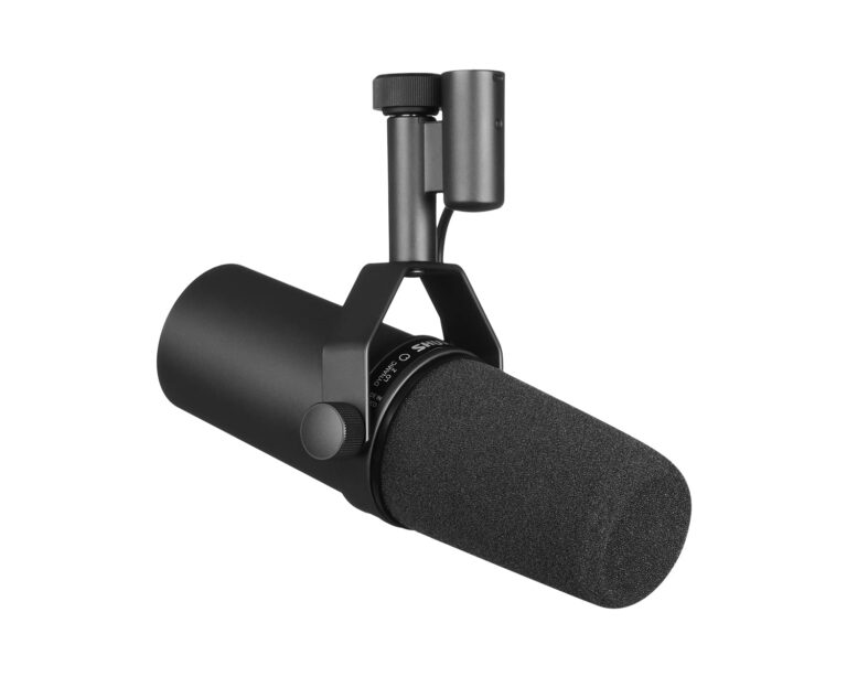 Shure SM7B Cardioid Dynamic Podcast Vocal Microphone