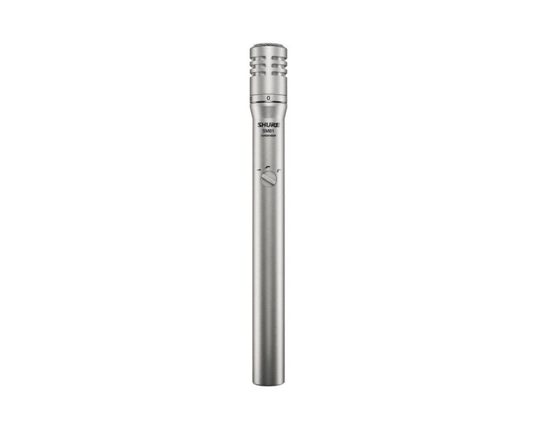 Shure SM81 Cardioid Condenser Instrument Microphone