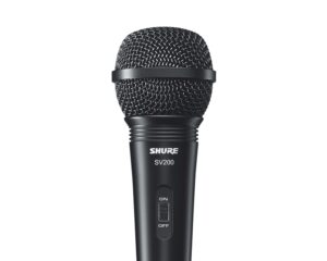 Shure SV200 Cardioid Dynamic Vocal Microphone with Switch
