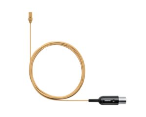 Shure UL4T/C-MTQG UL4 Cardioid Lavalier Microphone MTQG Tan