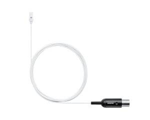 Shure UL4W/C-MTQG UL4 Cardioid Lavalier Microphone MTQG White