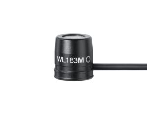 Shure WL183M Omnidirectional Condenser Lavalier Microphone LM3