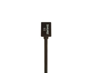 Shure WL93 Omnidirectional Condenser Mini Lav Mic 4ft Cable TQG