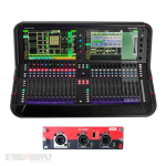 Allen & Heath Avantis Digital Mixer and M-DL-DANT64-AXe Dante Card Set