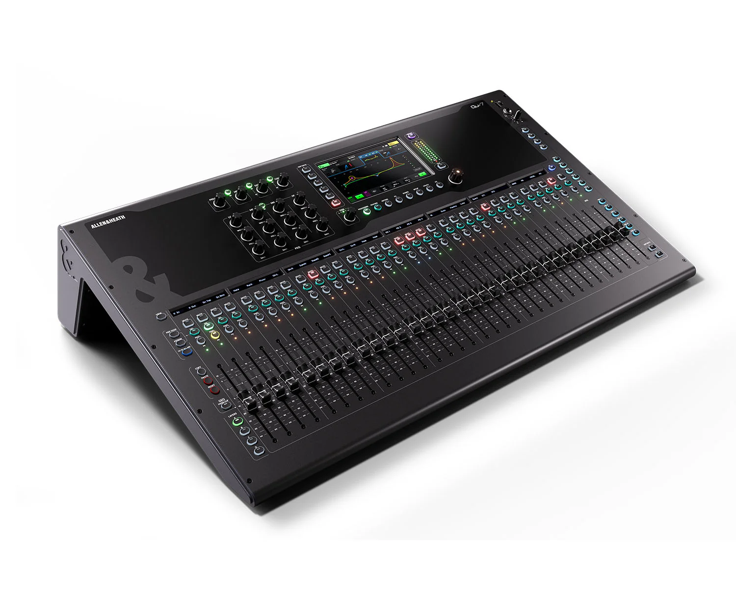 WEBALL00315_QU7_1.webp Allen & Heath QU-7 32IN / 20OUT 96kHz Digital Mixer with 7inch Touch Screen - Image 1